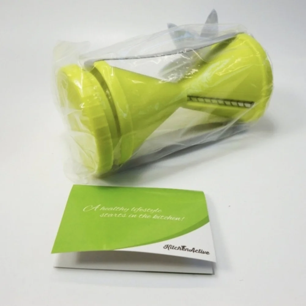 NEW Kitchen Active Spiralizer Spiral Slicer Green
